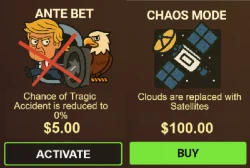 Control buttons